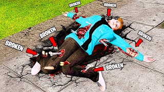 I Broke EVERY BONE In GTA 5 MODS [upl. by Heman]