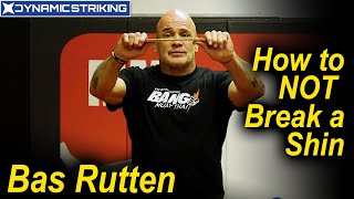 How Not To Break Your Shin by Bas Rutten [upl. by Frere]