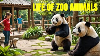 A DAY IN THE LIFE OF ZOO ANIMALS  Behind the Scenes [upl. by Temhem]