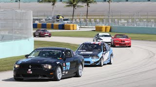 Car fire SCCA Majors Homestead 2022 Sunday race STU [upl. by Vinnie]