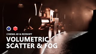 Volumetric Scatter and Fog in C4D amp Redshift [upl. by Settera738]