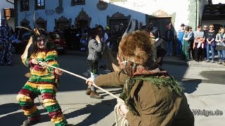 Maschkera Unsinnigen Donnerstag Wallgau 28022019 [upl. by Simon]