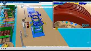 Ergonomics at WorkDELMIA 3dexperience [upl. by Dyke]