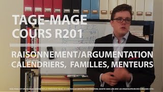 TAGEMAGE  CALENDRIERS FAMILLES MENTEURS RAISONNEMENTARGUMENTATION [upl. by Mccreary375]