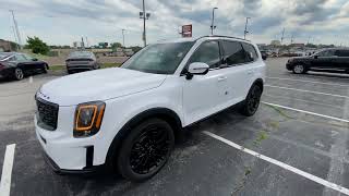 2022 KIA TELLURIDE SX NIGHTFALL IN GLACIAL WHITE PEARL WITH BUTTERSCOTCH [upl. by Ambrose]