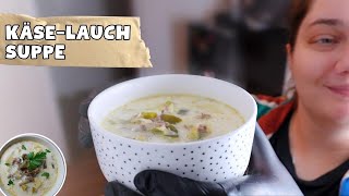 Geniale amp Super Schnelle Suppe Perfekt für den Winter  KäseLauchSuppe [upl. by Xela]