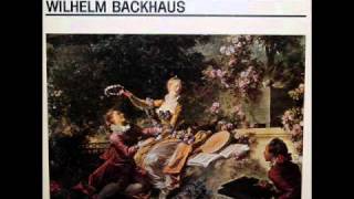 Bach  Wilhelm Backhaus 1958 Prelude and Fugue No 15 in G major BWV 860 Book I WTC [upl. by Renrew155]