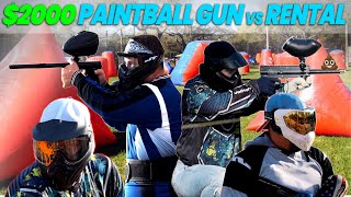 2000 Paint Ball Gun vs Construction Company  Gateway Paintball Park [upl. by Dave]