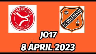 FC Almere City JO17  FC Volendam JO17 [upl. by Shuping]