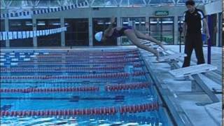 Videografía de la técnica de salida en Natación estilo libre [upl. by Giesser196]