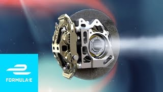 How Do The Brakes In A Formula E Car Work [upl. by Erbes]