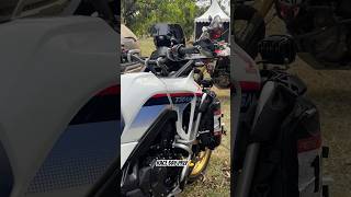 Transalp 750 getting ready for enduro race transalp750 enduro offroad championship shortvideo [upl. by Tannen]