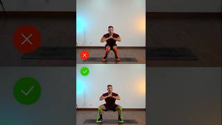 How To Squat Correctly ✔️ fitnesstips excercisetips sqauts legsworkout motivation shortsvideo [upl. by Sebastiano]