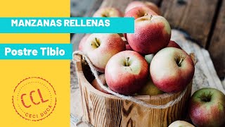 🍎MANZANAS al horno rellenas tibias y deliciosas [upl. by Nevada137]