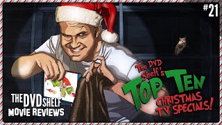 Top 10 Christmas TV Specials  The DVD Shelf Movie Reviews 21 [upl. by Etteniotna473]