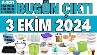 A101 3 EKİM 2024 KATALOĞU  A101 MUTFAK ÜRÜNLERİ  A101 SAKLAMA KABI VE BORCAM  A101 RESMİ KATALOG [upl. by Nomelc704]