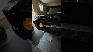 Yellow Fog Light Install  1967 Ford Mustang [upl. by Nairod971]