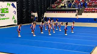 Pinellas Park TBirds  Florida Elite Cheer Competition 112820 [upl. by Ytineres838]