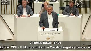 Gesetzentwurf zur Änderung des Schulgesetzes  Andreas Butzki [upl. by Hutton]