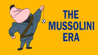 The Mussolini era in football [upl. by Notnyw]