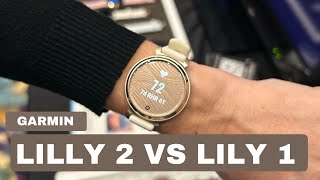 Garmin Lily 2 vs Lily 1  Complete Comparison [upl. by Anoval607]