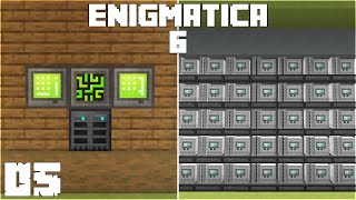 Enigmatica 6  E05  Refined Storage amp XNet Automation [upl. by Ennaegroeg28]