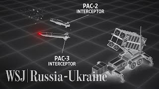 How the Patriot Missile System Works in Ukraine  WSJ [upl. by Ahsiekar]