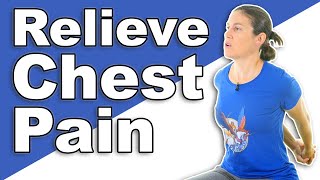 Top 3 Chest Pain Relief Exercises That Actually Work [upl. by Corvin45]