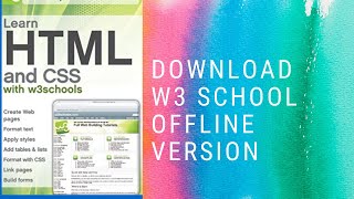 Download W3 school Offline Version For Free [upl. by Onimod679]