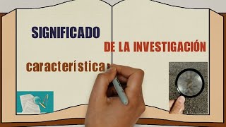 Que es INVESTIGACIÓN y cuales son sus características [upl. by Aitas]