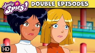 Totally Spies 🚨 Season 3 Episode 78 🌸 HD DOUBLE EPISODE COMPILATION [upl. by Anahtor]