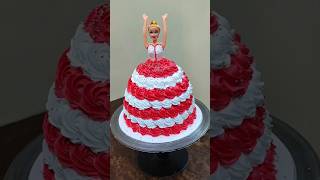 How To make Barbie Doll Cake Decorating ideas cake youtube shorts ytshorts trending [upl. by Tedman]