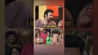 Prabhas Heartfelt Respect Respect [upl. by Airetnohs]