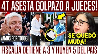 🚨GOLPE A JUECES FGR ARRESTA A 8 MINISTRO HUYE PIÑA EN PÁNICO TODO SE DESCONTROLA🚨 [upl. by Engle]