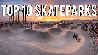 Most FAMOUS Skateparks In The US California New York Florida [upl. by Ahsap316]