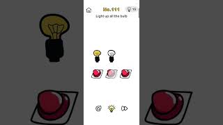 Brain Out Level 111 Solving Light up all the bulbbrainoutgaming brainout mobilegame [upl. by Deaner313]