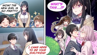 Manga Dub A popular model transfered to my school to be my girlfriend and suddenly things changed [upl. by Yannodrahc]