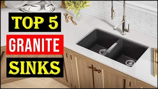 Top 5 Best Granite Sinks 2023  Best Granite Kitchen Sink  Review [upl. by Mcgrath]