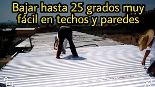 Como AislarelCALOR de 35 Hasta 25° centigrados FÁCIL y BARATO [upl. by Evita]