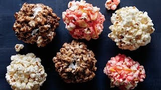 OldFashioned Popcorn Balls  Wow  Cooking Light [upl. by Sax]