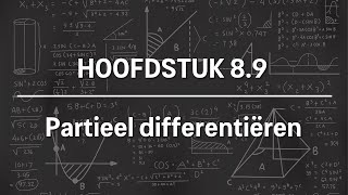 Differentiëren  Partieel differentiëren [upl. by Annetta707]