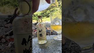 5ヶ月ぶりのキャンプは朝から竹鶴でハイボール ハイボール ウイスキー キャンプ ソロキャンプ camping 竹鶴 whisky [upl. by Ehcrop]