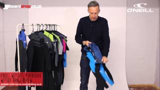 Oneill Hyperfreak Wetsuit Range Review [upl. by Laet]