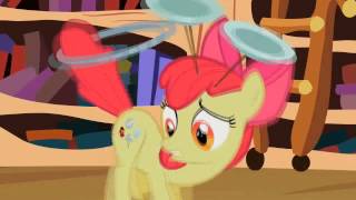 Apple Bloom speaking in fancy in French version [upl. by Aleekahs]