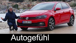 Volkswagen Polo GTI  FULL REVIEW 2018 VW Polo GTI Mk6  Autogefühl [upl. by Elatan]