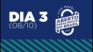 Aberto Paralímpico Fa20 do Brasil  Dia 3 [upl. by Bergerac752]