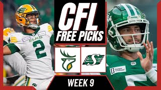 ELKS vs ROUGHRIDERS CFL Picks and Predictions Week 9  CFL Free Picks Today [upl. by Joye]