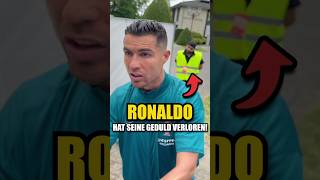 Ronaldo rastet aus Fans fassungslos nach Zwischenfall in Deutschland [upl. by Tiram]