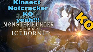 MHW Iceborne Insect Glaive Kinsect KO insect Build yeah [upl. by Borras]