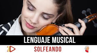 LENGUAJE MUSICAL  Ejercicio Nº 101 de SOLFEANDO 📖 Cómo leer partituras SÍNCOPAS de CORCHEAS [upl. by Llenor]